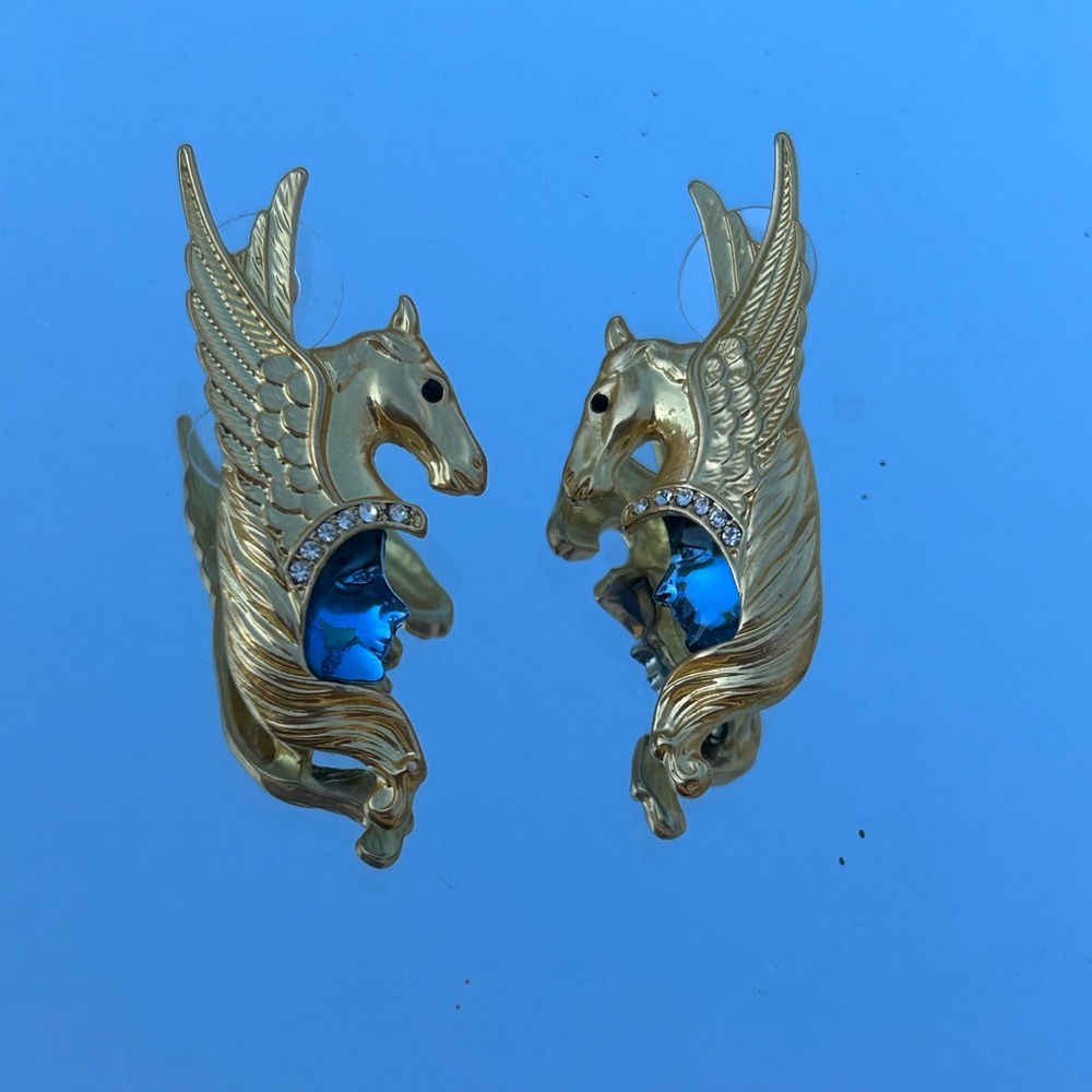 Pegasus earrings